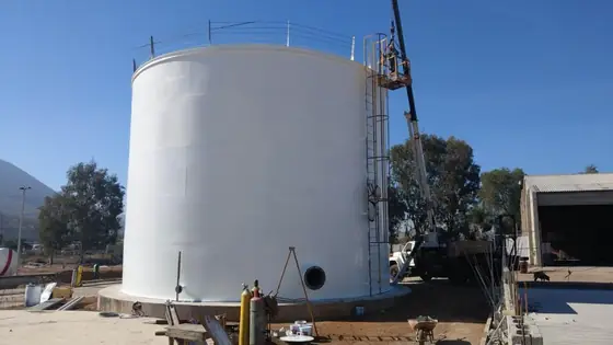 Proyecto HB Ingeniería — Construcción de tanques
